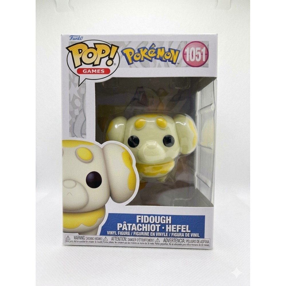Funko Pop! Vinyl Pokémon Fidough #1051 New Figurine Games